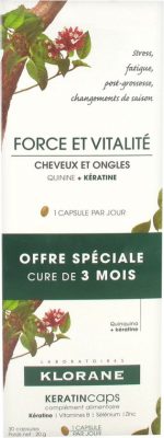 Klorane Capil. Keratin Caps 3x30 Nf