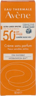Avène Unscented Cream Spf 50+ - Zonnebrand - 50 ml - Image 3