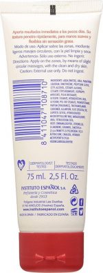Instituto Espanol - Urea Creme 20% - Huid Creme voor Ruwe Gebarsten en Droge Atopishe Huid - Utra Hydratatie - Lichaamsverzorging - Vrouw - 75 ml - Image 2