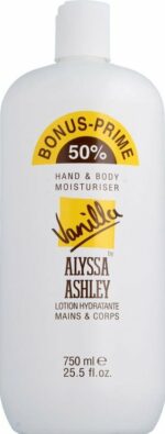 Vanilla Hand And Body Moisturiser By Alyssa Ashley 750 Ml - Image 2