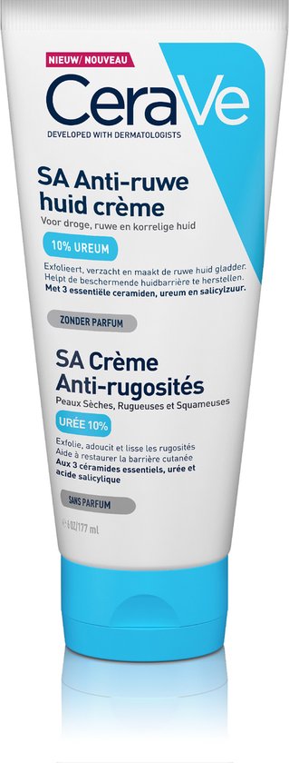 319x840-61 CeraVe SA Anti-Ruwe Huidcrème - voor de Droge en Ruwe Huid - met Salicylzuur - 177ml - Image 1