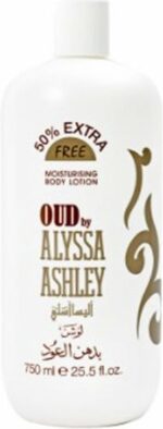 Alyssa Ashley Oud Moisturising Body Lotion 750ml - Image 2