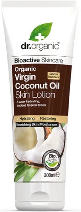 321x840-127 Dr. Organic Virgin Coconut Oil Skin Lotion 200ml - Image 1