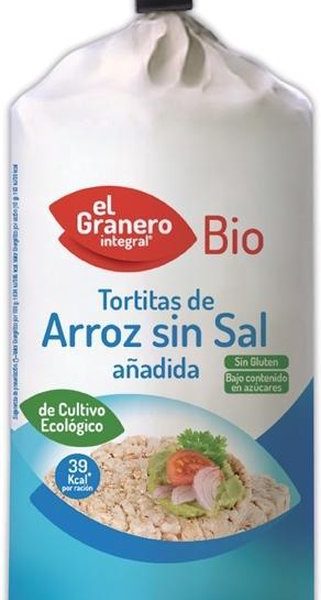 Granero Tortitas De Arroz Sin Sal Bio G