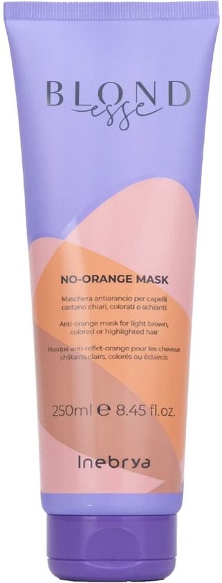 321x840-87 Hair Mask Inebrya BLONDesse Anti-orange treatment 250 ml - Image 1