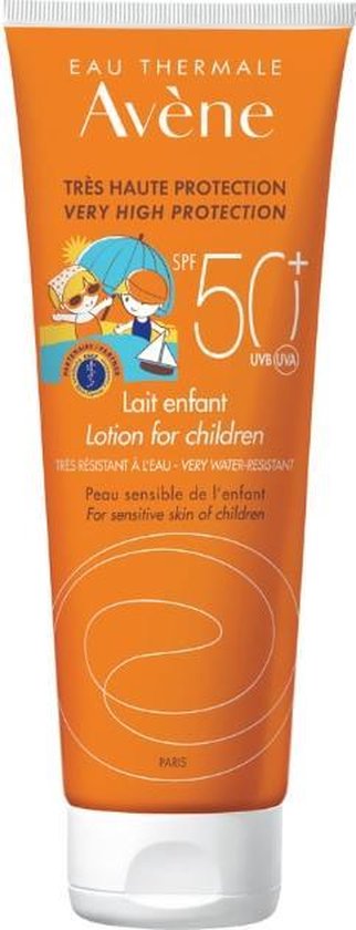 322x840-135 Sun Care High Protection Child Milk Spf50 + By Avene 250 Ml - Image 1