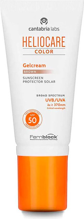 323x840-10 Bioderma Photoderm Gel-cream Colour Brown Spf50 - Zonnebrand - 40 ml - Image 1