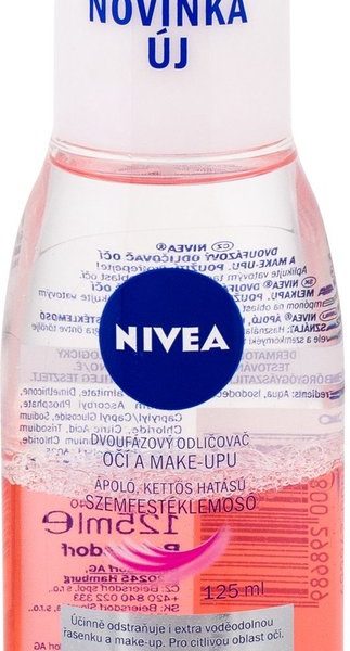 Nivea Gentle Caring 125ml Eye Makeup Remover