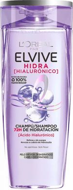 Vochtinbrengende Shampoo L'Oreal Make Up Elvive Hidra Hyaluronzuur (370 ml) - Image 2