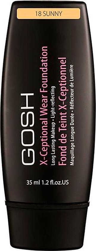 323x840-32 Gosh - X-Ceptional Wear Foundation Long Lasting Makeup Long Lasting Face Primer 18 Sunny 35Ml - Image 1