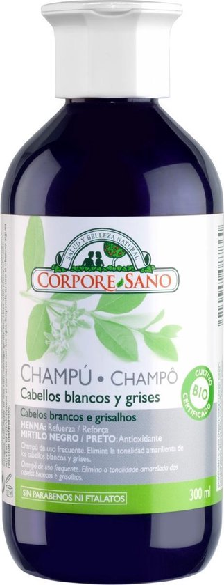 323x840-59 Corpore Champu Cabellos Gris-blanco 300ml Bio - Image 1