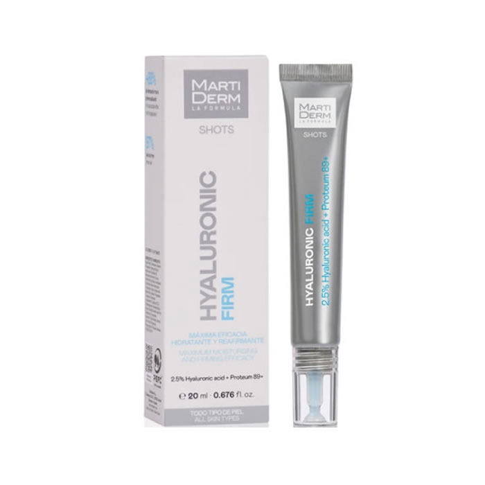 3248599_612b8f2e22110dc550cfc9f568b2a26a Martiderm Hyaluronic Firm 20ml - Image 1