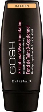 Gosh - X-Ceptional Wear Foundation - Tekutý make-up 35 ml 16 Golden -