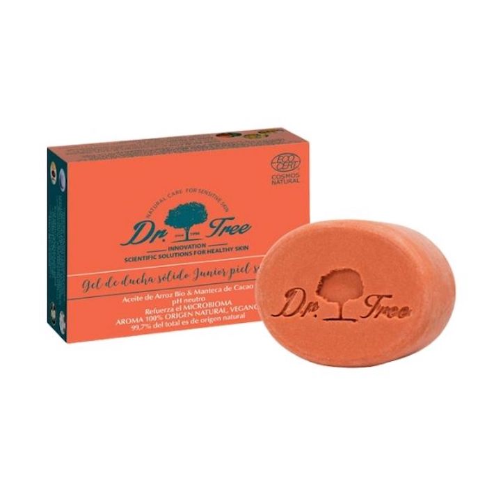 dr-tree-gel-ducha-solido-junior-203504 Solid Shower Gel Junior 75 G By Dr. Tree 75 G - Image 1