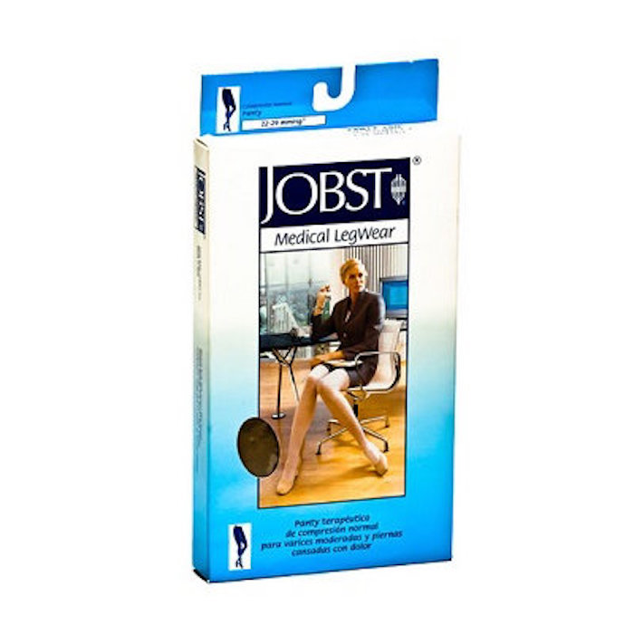 3258689_c83f9b49f2392d05c2d60723a29b7d9b Jobst Short Stocking 140 Black T/2 - Image 1
