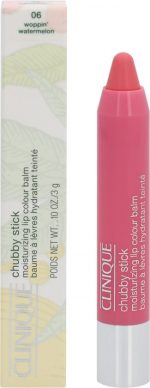 Clinique Chubby Stick Moisturizing Lip Colour Balm - 06 Woppin' Watermelon - Image 25