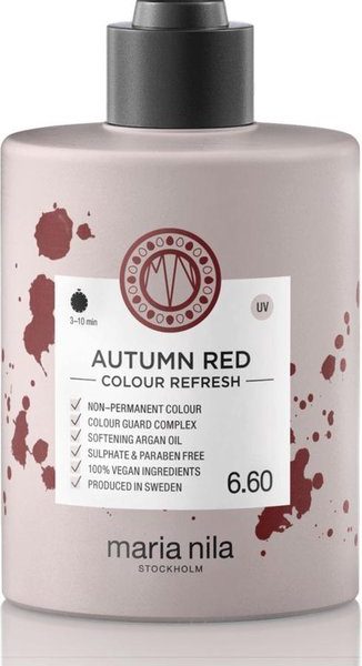 Maria Nila Colour Refresh 300ml-Autumn Red 6.60