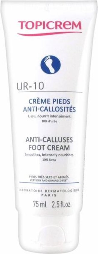 326x840-18 Topicrem Crème Body Care UR Anti-Calluses Foot Cream - Image 1