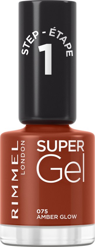 326x840-25 Rimmel Super Gel Nagellak - 075 Amber Glow - Image 1