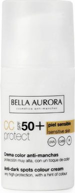 Anti Bruine vlekken Zonnebrandcrème Cc Protect Bella Aurora SPF 50 (30 ml) - Image 3