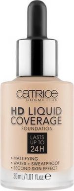 Catrice - HD Liquid Coverage Foundation 24H Mattifying Face Primer 010 Light Beige 30Ml - Image 4