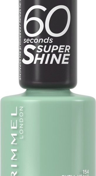 Rimmel London 60 Seconds Super Shine 154-Shell Yeah!! 8ml