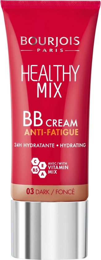 327x840-33 Bourjois Healthy Mix BB Cream Anti Fatigue - 03 Dark Beige - Image 1