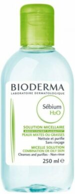 Bioderma Sebium H2o Micelle Solution Combination Or Oily Skin 250ml