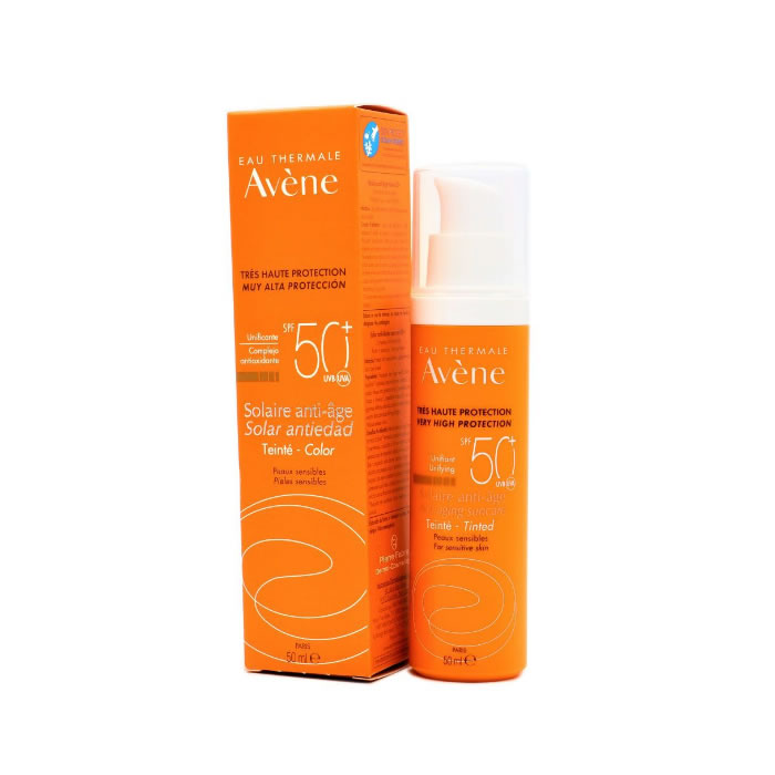 3282779361125_1 Avene Solar Anti-Aging Color Spf50 + 50ml - Image 1