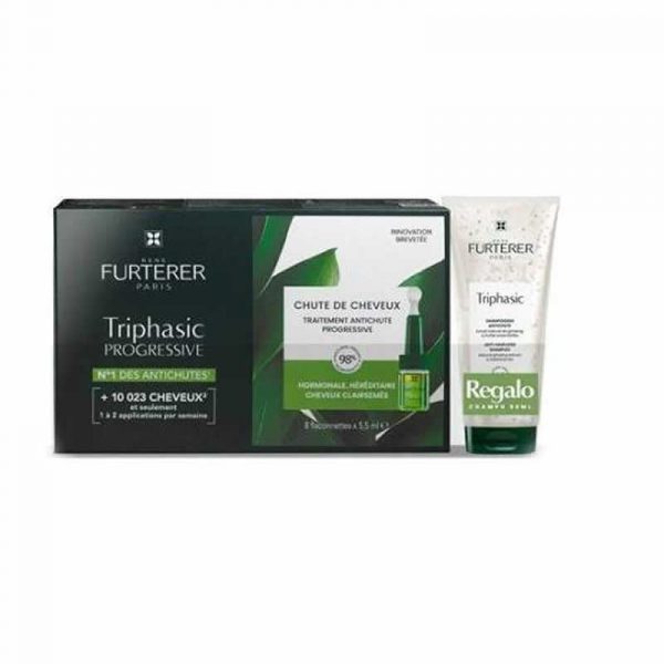 Rene Furterer Triphasic Progressive  8x5.5ml Set 2 Pieces