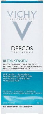Vichy Dercos Ultra Soothing Shampoo 200ml - Image 4