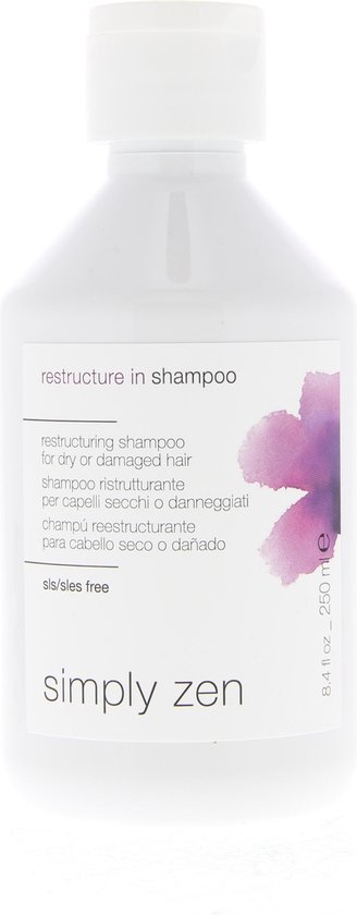 328x840-75 Simply Zen restructure-in shampoo 250 ml - Normale shampoo vrouwen - Voor Alle haartypes - Image 1