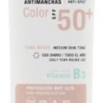 Anti Bruine vlekken Zonnebrandcrème Multi-Protection Color Babaria Spf 50+ (50 ml)