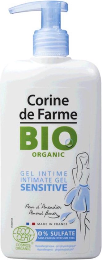 330x840-1 Corine De Farme Bio Organic Sensitive Intimate Gel 250ml - Image 1