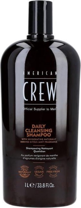 330x840-38 American Crew Daily Cleansing Shampoo 1000 ml - Image 1