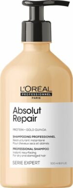 Absolut Repair Gold Shampoo By L'oreal 500 Ml