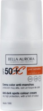 Anti Bruine vlekken Zonnebrandcrème Cc Protect Bella Aurora SPF 50 (30 ml) - Image 2