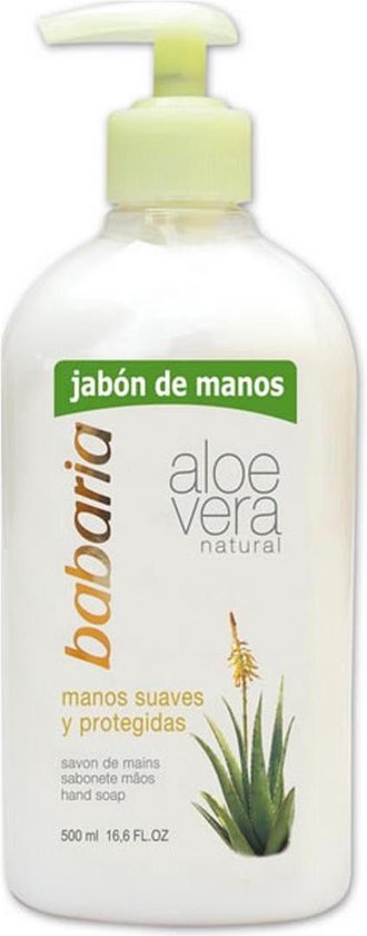330x840-66 Babaria Liquid Hand Soap Aloe Vera 500ml - Image 1