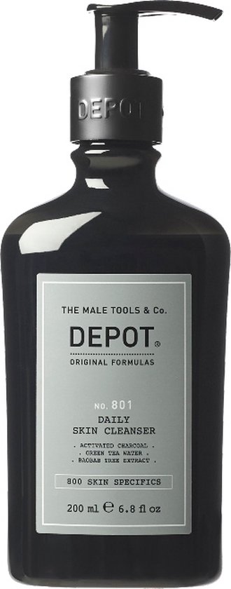 330x840-74 DEPOT 801 DAILY SKIN CLEANSER 200ML - Image 1