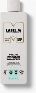 Label.M Lemongrass Organic Moisturising Conditioner - 300 ml - Conditioner voor ieder haartype - Image 2