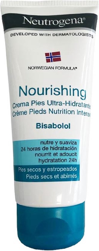 331x840-42 Neutrogena Nourishing Foot Cream Bisabolol - 100 ml - Image 1
