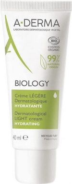 A-DERMA Biology Hydrating Dermatological Light Cream Organic 40ml - Image 3