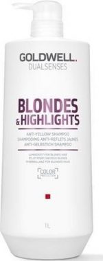 Goldwell Dualsenses Blondes & Highlights Anti-Yellow Shampoo 1000 ml - Image 4