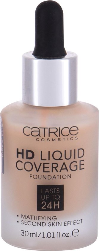 333x840-130 Catrice - Liquid Make-Up HD Liquid Coverage (Foundation) 30 ml 040 Warm Beige - - Image 1