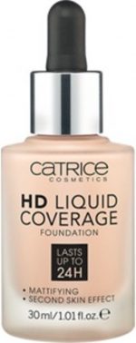 Catrice - Liquid Make-Up HD Liquid Coverage (Foundation) 30 ml 040 Warm Beige - - Image 4
