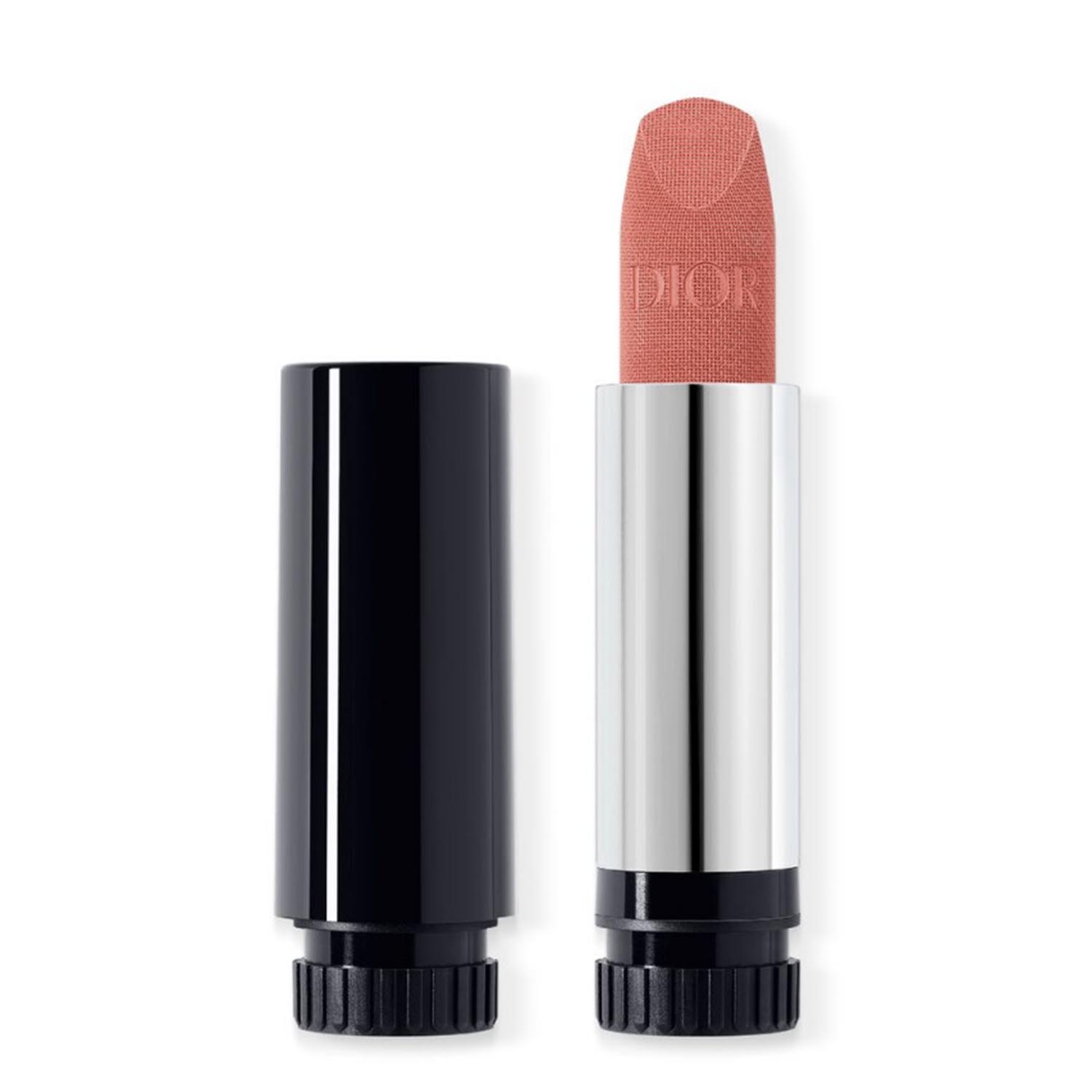 3348901658577 Dior Rouge Dior Barra De Labios 100 Nude Look Velvet Refill 30ml - Image 1