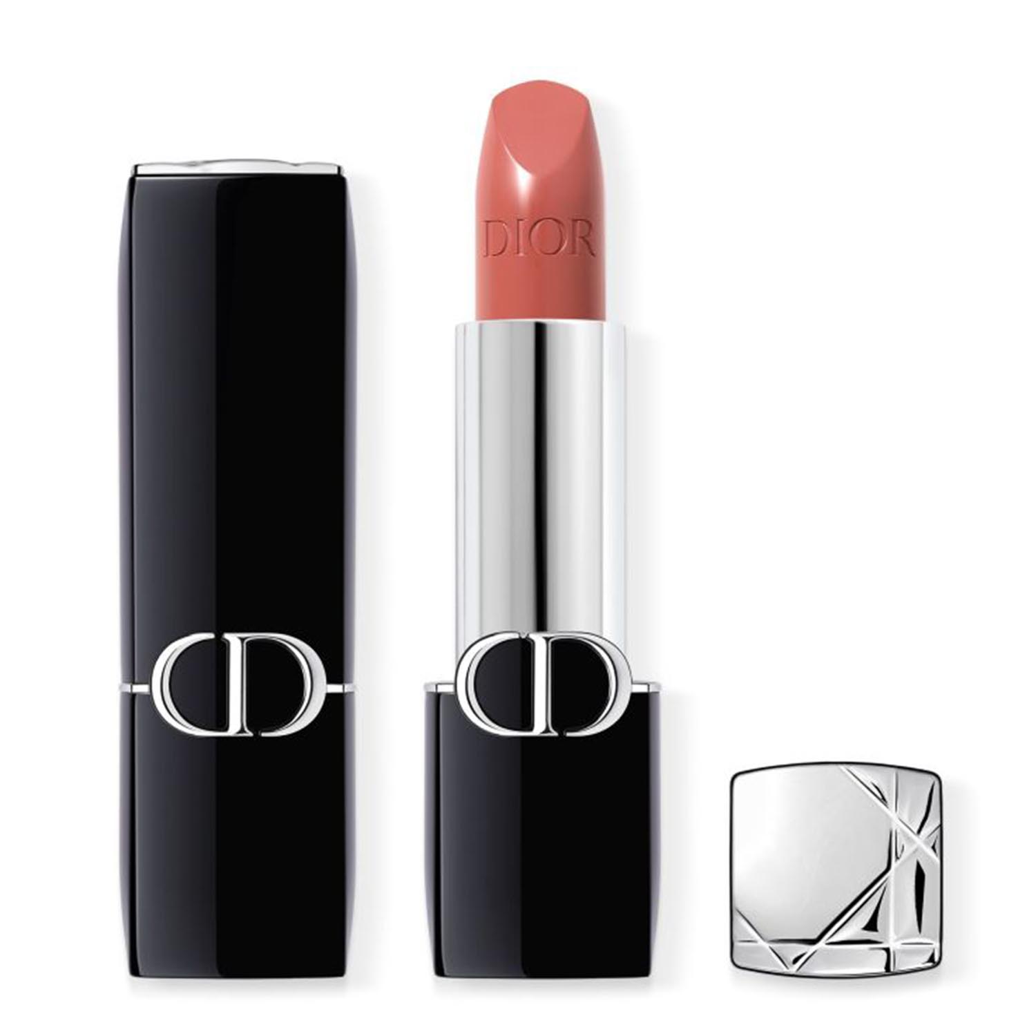 3348901658768 Dior Rouge Dior Barra De Labios 100 Nude Look Satin 30ml - Image 1