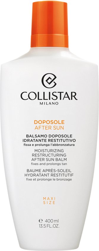 334x840-75 Collistar Balm Moisturizing Restructuring - After Sun - 400 ml - Image 1