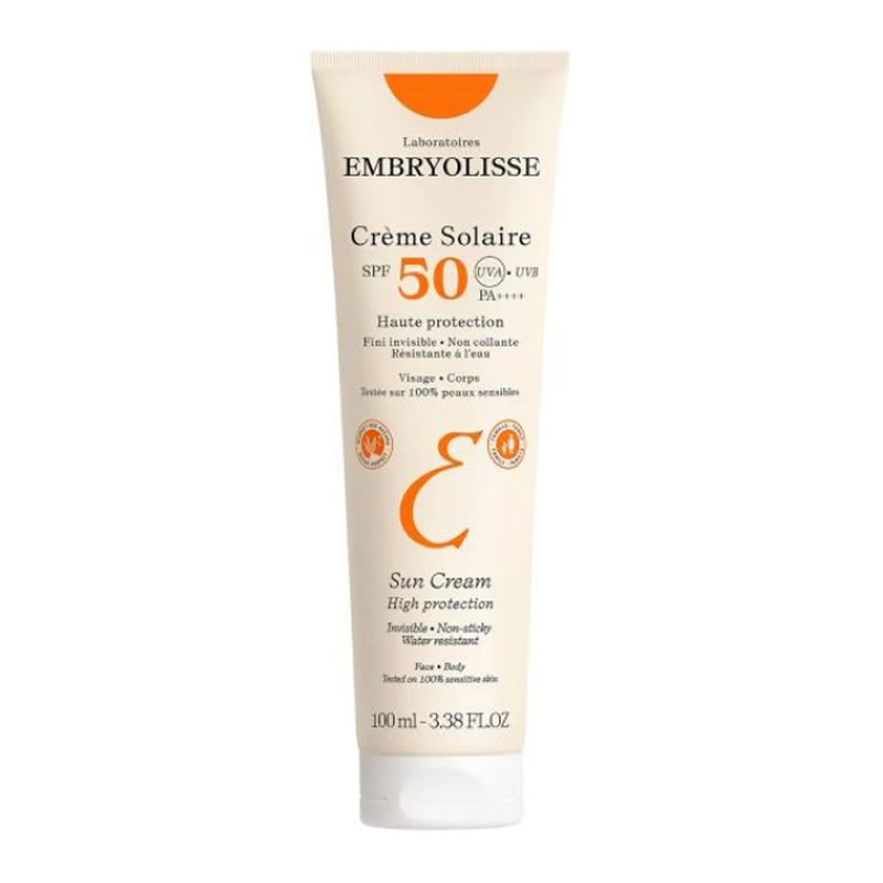 3350900002763_1 Embryolisse Sunscreen Cream Spf50 100ml - Image 1
