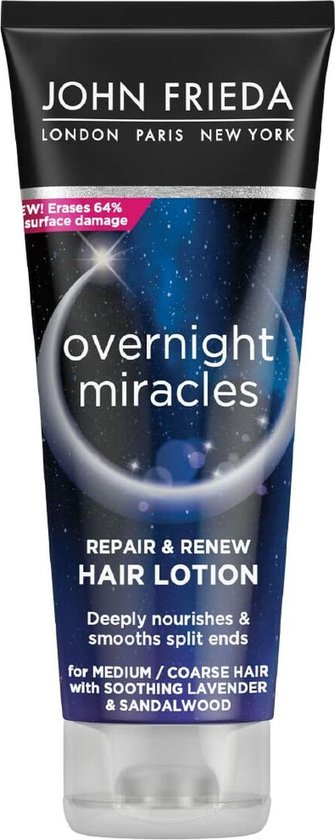 335x840-102 Repairing Night Mask John Frieda Overnight Miracles 100 ml - Image 1